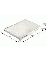 BOSCH 1 987 432 373 Фильтр салонный (без рамки)