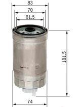 BOSCH 1 457 434 150 Фильтр топливный