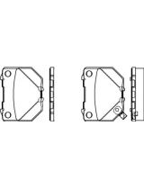 BOSCH 0 986 495 137 Колодки дисковые