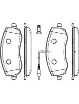 BOSCH 0 986 494 385 Колодки дисковые
