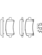 BOSCH 0 986 494 124 Колодки дисковые