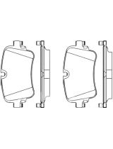 BOSCH 0 986 495 426 Колодки дисковые