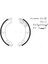 BOSCH 0 986 487 712 Колодки дисковые