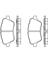 BOSCH 0 986 494 792 Колодки дисковые