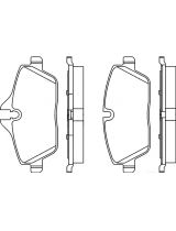 BOSCH 0 986 495 251 Колодки дисковые