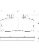 BOSCH 0 986 468 350 Колодки дисковые