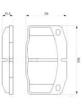 BOSCH 0 986 465 141 Колодки дисковые