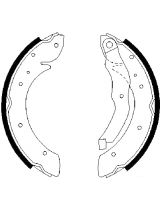 BOSCH 0 986 487 327 Колодки дисковые