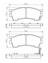BOSCH 0 986 495 265 Колодки дисковые