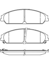 BOSCH 0 986 494 483 Колодки дисковые