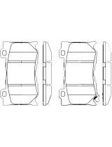 BOSCH 0 986 494 707 Колодки дисковые