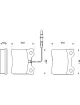 BOSCH 0 986 494 000 Колодки дисковые