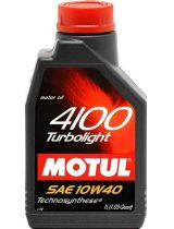 Моторное масло MOTUL 102774 4100 TURBOLIGHT 10W-40 1л (Замена 108644)