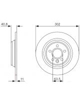 BOSCH 0 986 479 397 Тормозной диск