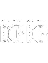 BOSCH 0 986 424 630 Колодки дисковые