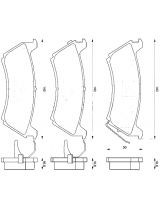 BOSCH 0 986 424 648 Колодки дисковые
