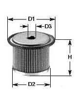 Clean Filters MG083 Фильтр топливный