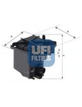 UFI 24.027.00 Фильтр топливный