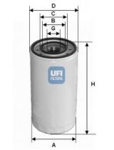 UFI 23.475.00 Фильтр масляный