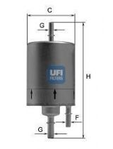 UFI 31.831.00 Фильтр топливный