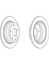 Ferodo DDF1201 Тормозные диски