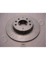 JAPKO 61316 Тормозной диск