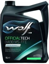 Моторное масло WOLF 65618/5 OfficialTech 0W-30 MS-FFE 5L
