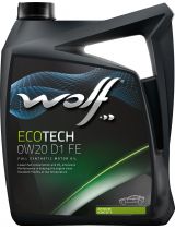 Моторное масло WOLF 16104/5 EcoTech 0W-20 FE D1 5 л