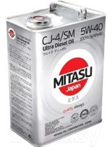 MITASU MJ-211-4 ULTRA DIESEL CJ-4/SM 5W-40 4л