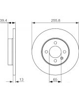 BOSCH 0 986 479 856 Тормозной диск
