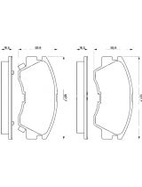BOSCH 0 986 460 978 Колодки дисковые