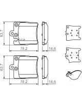 BOSCH 0 986 494 022 Колодки дисковые задние