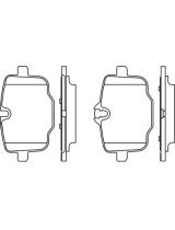 BOSCH 0 986 494 759 Колодки дисковые