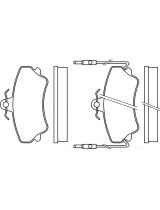 BOSCH 0 986 494 056 Колодки дисковые передние