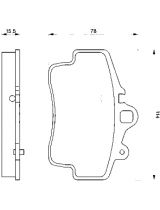 BOSCH 0 986 424 570 Колодки дисковые