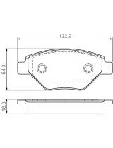 BOSCH 0 986 495 069 Колодки дисковые