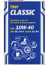 Моторное масло MANNOL MN7501-1ME Classic SN/CH-4 10W-40 METAL 1л