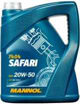 Моторное масло MANNOL MN7404-5 Safari 20W-50 SL/CF 5л