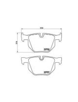 BREMBO P06033 Колодки дисковые 4 шт