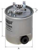 Hengst H216WK Фильтр топливный