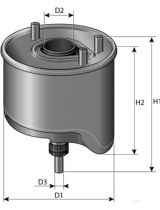 Purflux CS764 Фильтр топливный для двс