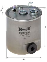 Hengst H217WK Фильтр топливный