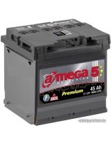 A-mega Аккумулятор Asia 6СТ-45-А3 JR 460А (45 А/ч)