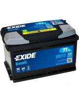 EXIDE Аккумулятор Excell EB712 670А (71 А/ч)