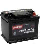 Patron PB55-480R Аккумулятор POWER PB55-480R (55 А/ч)