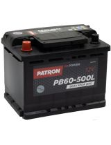Patron PB60-500L Аккумулятор POWER PB60-500L (60 А/ч)
