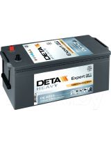 DETA Аккумулятор Expert HVR DE2253 1150А (225 А/ч)