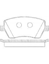 AP 05P867 Колодки дисковые передние