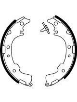 AP 07840 Колодки барабанные задние