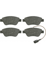 AP 05P1225 Колодки дисковые передние